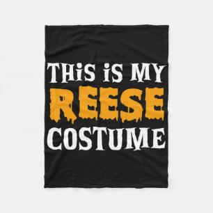 Cobertor De Velo Reese Halloween Personalizou O Costume Engraçado