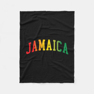 Cobertor De Velo Reggae Retro Jamaica Vintage Jamaicano Homens Mulh