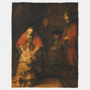Cobertor De Velo Regresso do Filho Prodígio por Rembrandt van Rijn