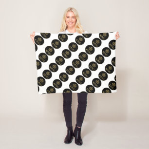 Cobertor De Velo Rei e Coroa Emblema Real