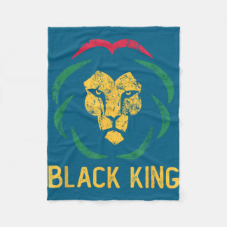Cobertor De Velo Rei leão negro mês da história negra homens &