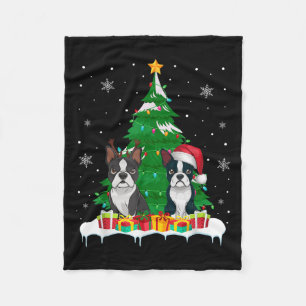 Cobertor De Velo Reindee de Papais noeis de Luzes de Árvore de Nata