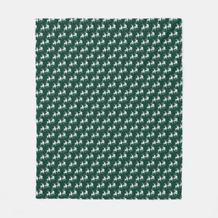 Cobertor De Velo Reindeer Feriado de Natal Feriado Fleece Blanket