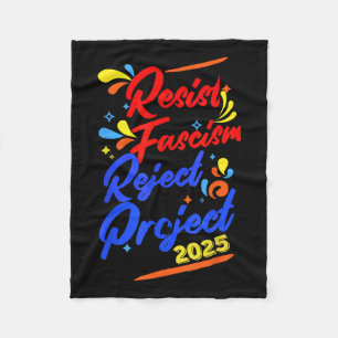 Cobertor De Velo Rejeição ao fascismo 2025