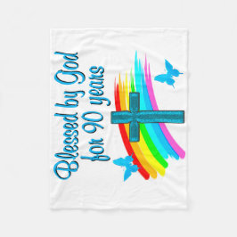 COBERTOR DE VELO RELIGIOSO COM 90 ANOS