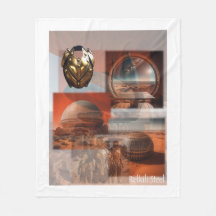 Relkili Steel Cobrir Art Fleece Blanket