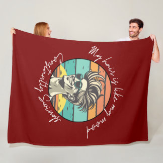 Cobertor De Velo Relógio do estilo preto da máquina do tempo