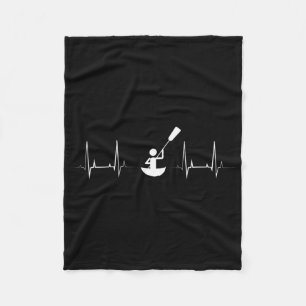 Cobertor De Velo Remador Ekg Batimento Cardíaco Remando Amante de C