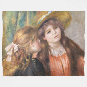 Cobertor De Velo Renoir - Retrato de Duas Meninas