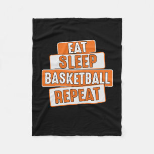 Cobertor De Velo Repetição de Basquete Lover para Dormir