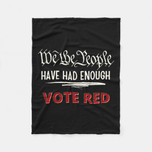 Cobertor De Velo Republicanos Votam Vermelho Nós, As Pessoas, Tivem