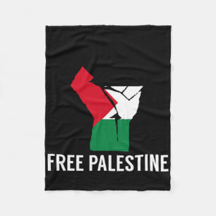 Cobertor De Velo Resistência à bandeira da Palestina - Liberdade na