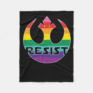 Cobertor De Velo Resistência À Opressão Lgbt - Resistência À Rebeli