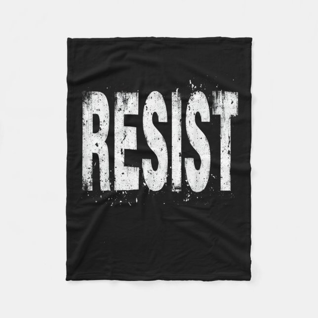 Cobertor De Velo Resistência ao protesto político (Frente)
