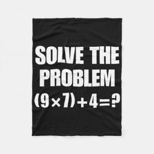 Cobertor De Velo Resolva o Problema – Divertida Equação Matemática