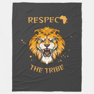 Cobertor De Velo Respect the Tribe | Fleece Blanket
