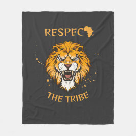 Cobertor De Velo Respect The Tribe | Fleece Blanket