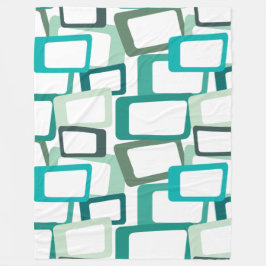 Cobertor De Velo Retângulos Modernos do Século médio