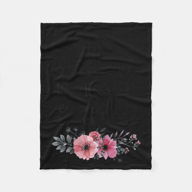 Cobertor De Velo Retired Under New Management Grandson Funny Grandm (Frente)