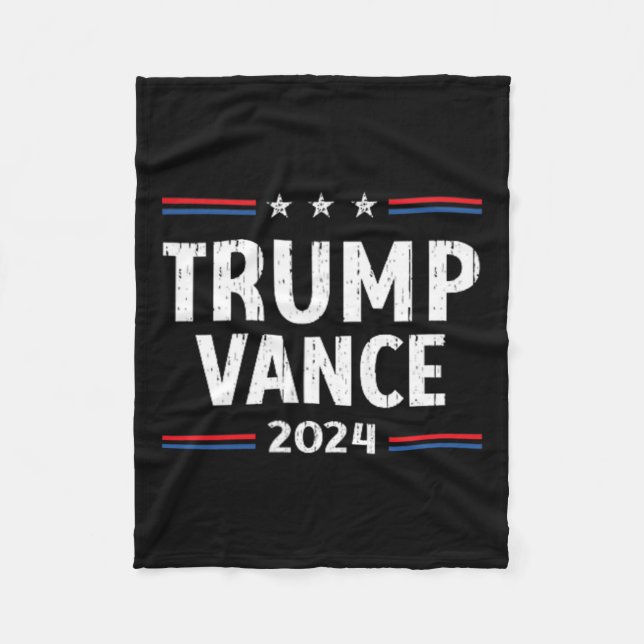 Cobertor De Velo Retome a América Trump Vance 2024 Vice-presidente (Frente)