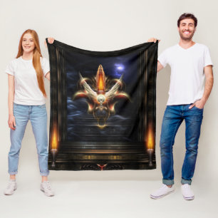 Cobertor De Velo Retrato de Fogo Akrellian Torch