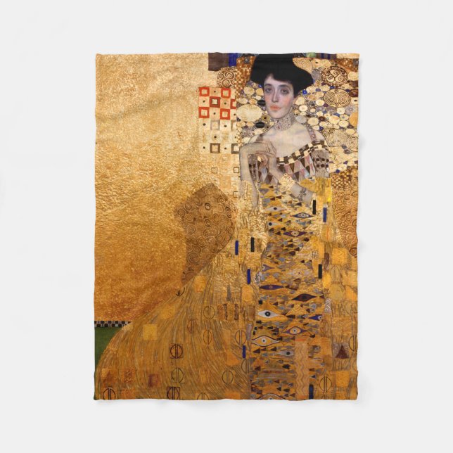 Cobertor De Velo Retrato de Gustav Klimt de Adel Bloch Bauer 1907 (Frente)