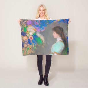 Cobertor De Velo Retrato de Violette Heymann, Redon