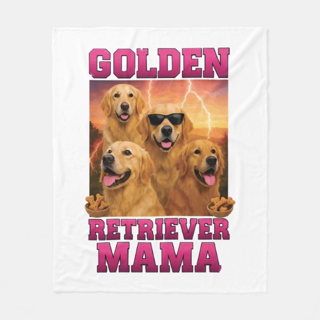 Cobertor De Velo Retriever Dourado (Frente)