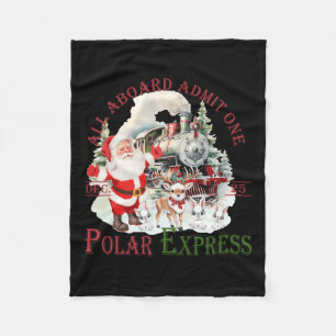 Cobertor De Velo Retro Acredita Que O Comboio Polar Norte Expressa