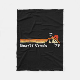 Cobertor De Velo Retro Beaver Creek Ski Resort Colorado Snowboard S
