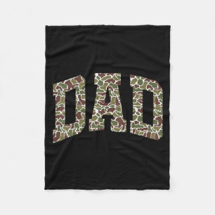 Cobertor De Velo Retro Camuflado Antigo Pai Camuflagem Dia dos Pais