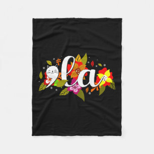 Cobertor De Velo Retro Cat Comma La Floral Kamala Harris Presidente