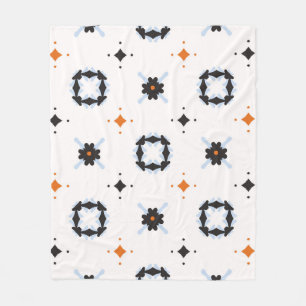 Cobertor De Velo Retro Daisy Floral Vintage Patterage Desenhado à M