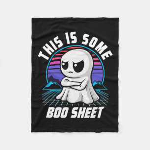 Cobertor De Velo Retro, Este É Um Pouco De Ghost Ghost Halloween De