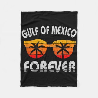 Cobertor De Velo Retro Golfo Do México Para Sempre Vintage Beach