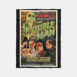 Cobertor De Velo Retro Horror Movie S Monstros Halloween