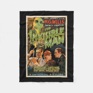 Cobertor De Velo Retro Horror Movie S Monstros Halloween