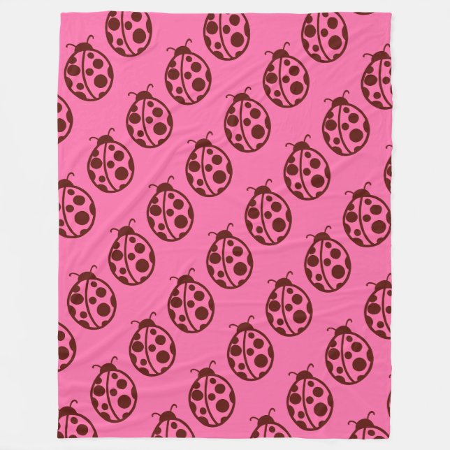 Cobertor De Velo Retro Ladybug Blanket (Frente)