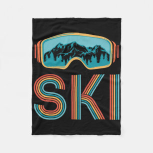 Cobertor De Velo Retro Ski Vintage 80s 90s Homens do Esportes de In