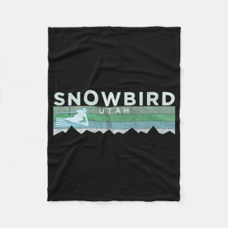 Cobertor De Velo Retro Snowbird