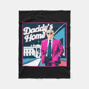Cobertor De Velo Retro Vintage White House Patriota Bem-Vindo Lar