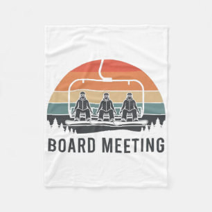 Cobertor De Velo Reunião de Conselho de Snowboard Esquiador Elevado