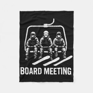 Cobertor De Velo Reunião de Conselho de Snowboard Esquiador Elevado
