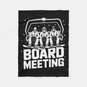 Cobertor De Velo Reunião de Quadro de Snowboard Esquiador Elevador