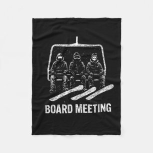 Cobertor De Velo Reunião de Quadro de Snowboard Esquiador Elevador
