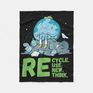 Cobertor De Velo Reutilização do reciclar Renovar Repensar a Terra
