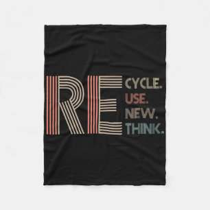 Cobertor De Velo Reutilização do reciclar Renovar Repensar Crise Am