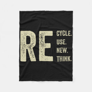Cobertor De Velo Reutilização do reciclar Renovar Repensar Crise Am