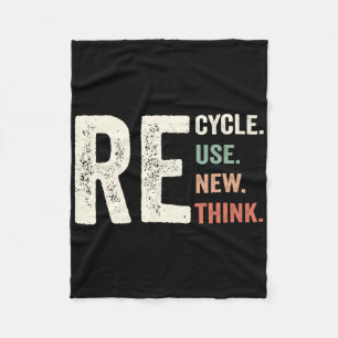Cobertor De Velo Reutilização do reciclar Renovar Repensar Crise Am