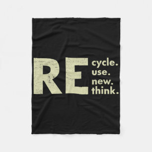 Cobertor De Velo Reutilização do reciclar Renovar Repensar Gráfico